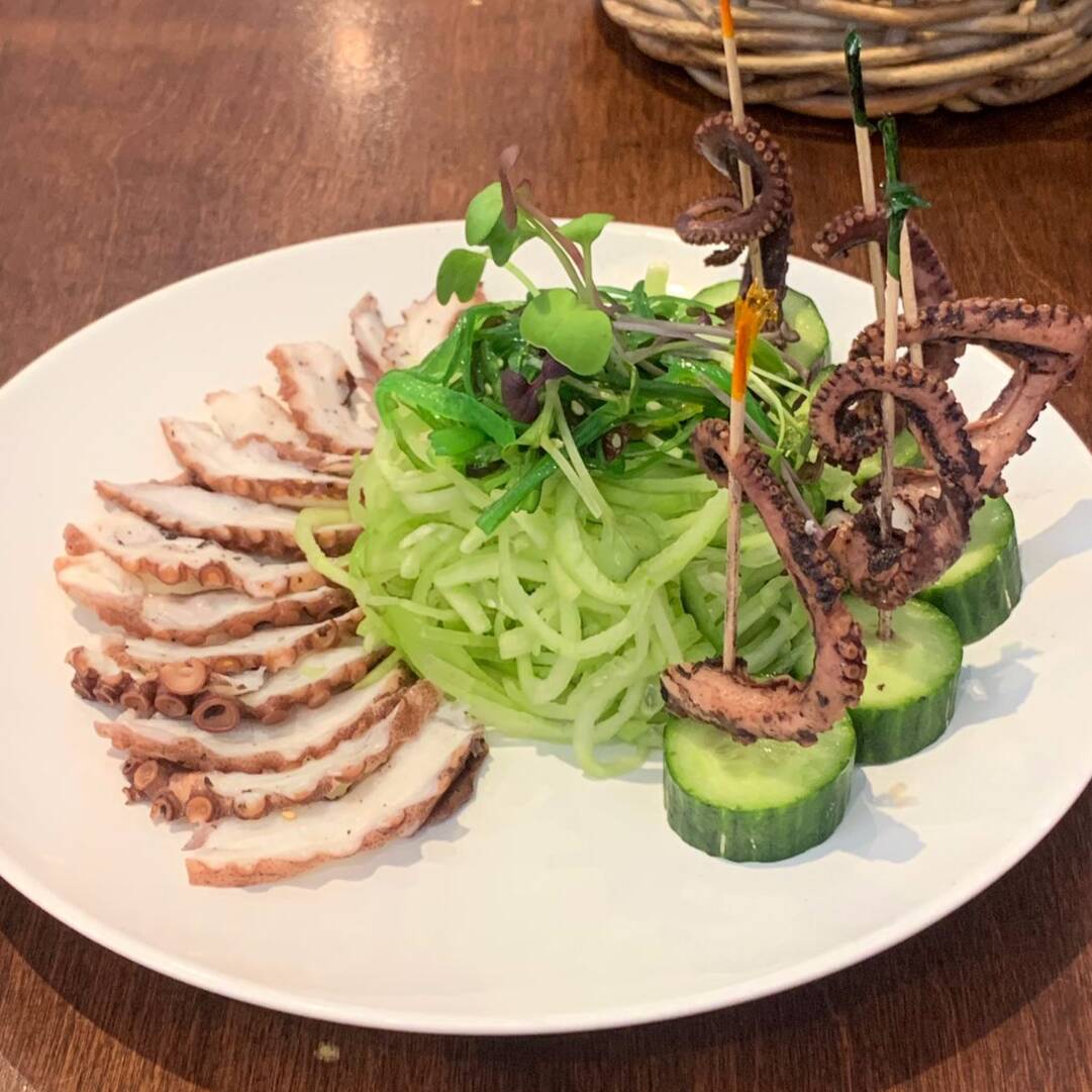 Tiradito de Pulpo