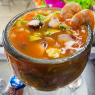 COCTEL DE CAMARON Y PULPO