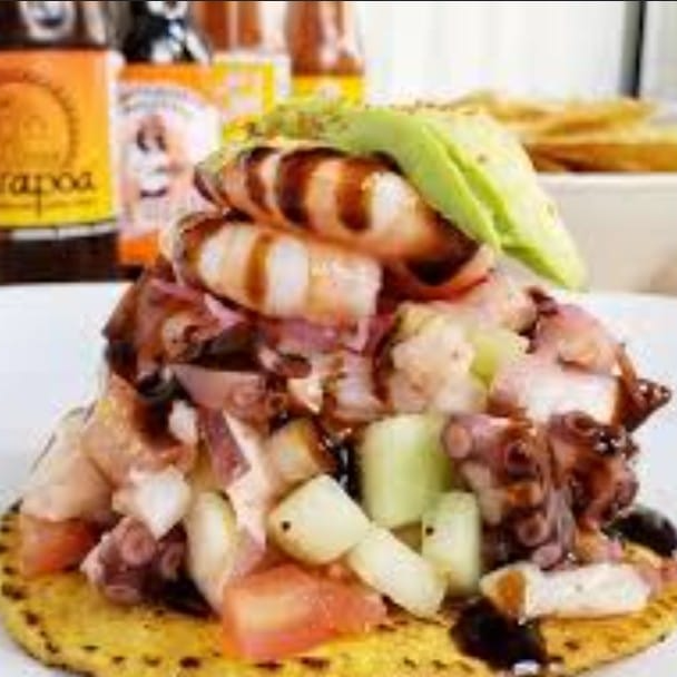 TOSTADA DE CAMARÓN