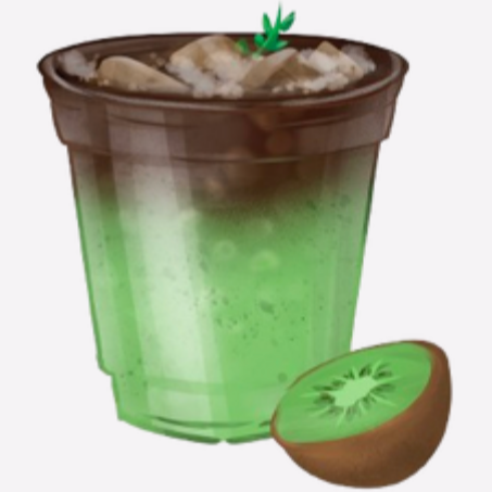 kiwi Soda Americano