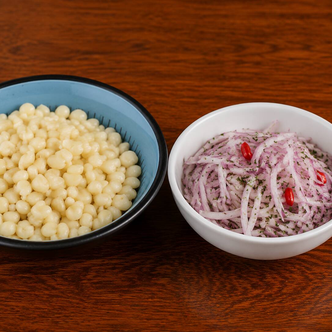 Mote+sarza Criolla (Porción Grande)