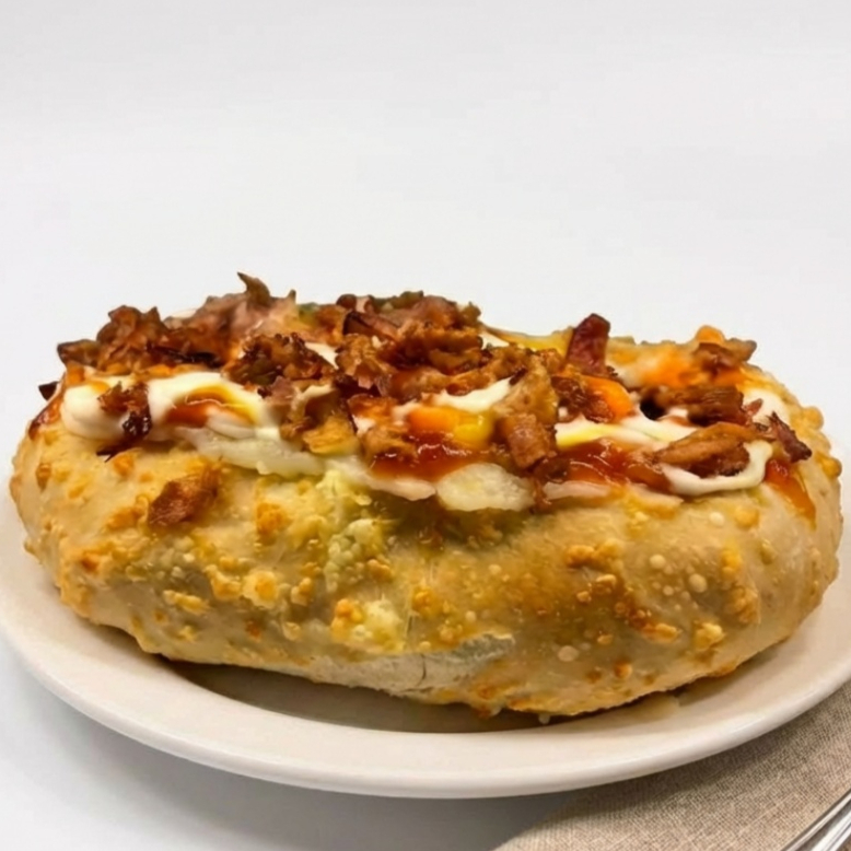 Hot-dog com duas salsichas mais complementos a sua escolha