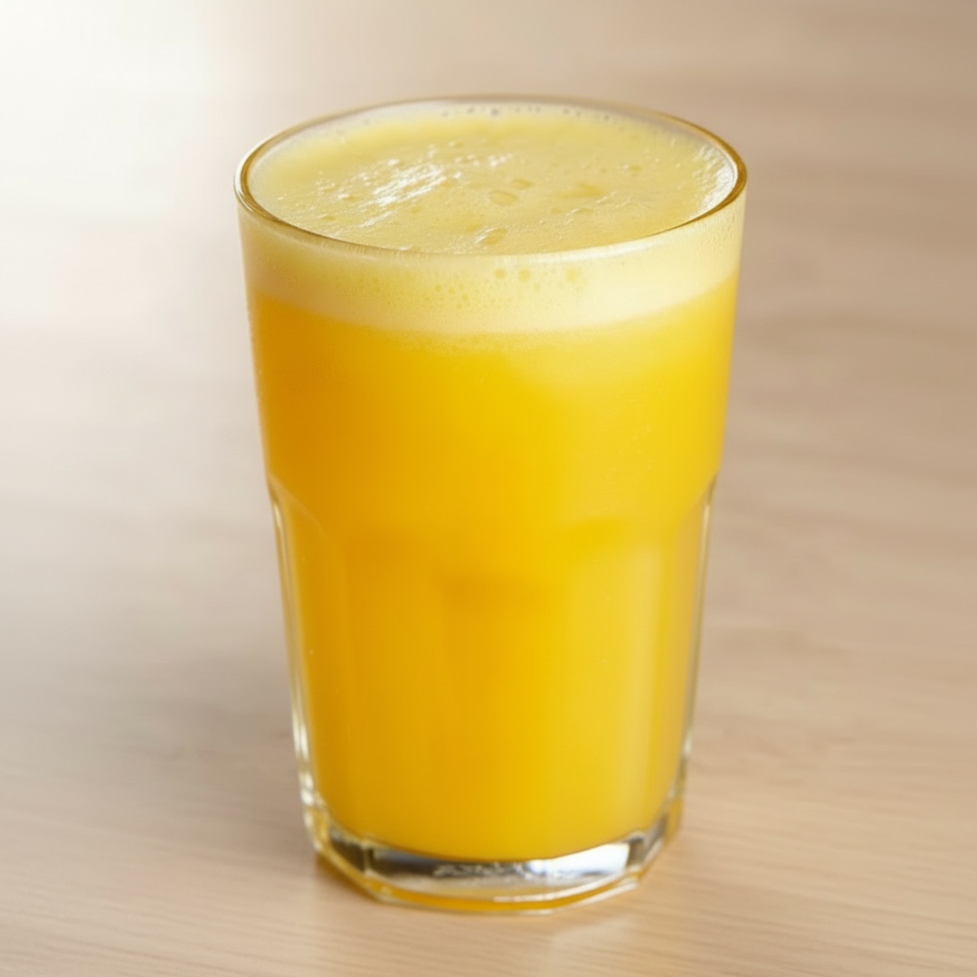 Feito na hora, 100% natural e com laranjas fresquinhas e selecionadas. Sem adição de água ou conservantes. A pedida refrescante perfeita para acompanhar o seu lanche a qualquer hora do Dia.