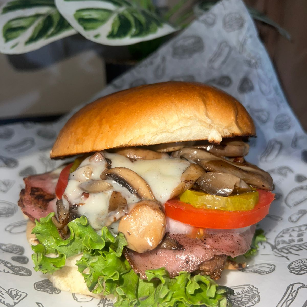 Hamburguesa Champi