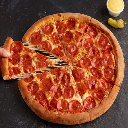 Pizza grande 8 porc. & Gaseosa