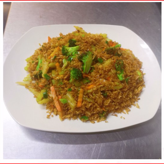 Arroz Frito con Vegetales