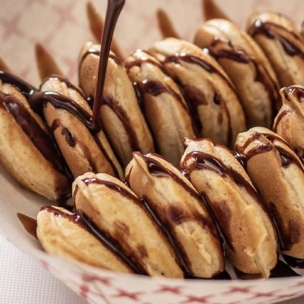 Mini Hotcakes Rellenos 24 pzas