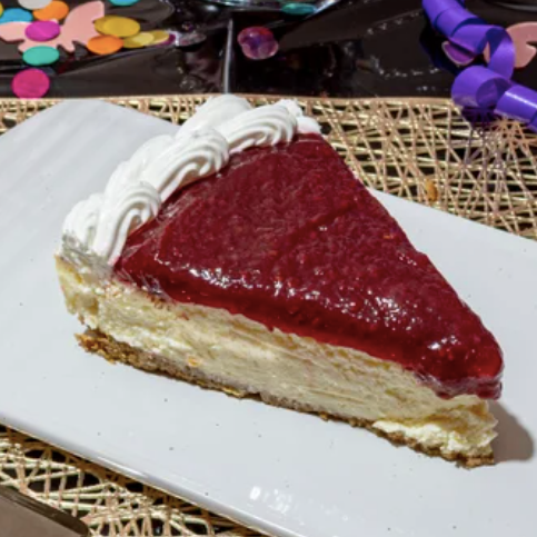 Rebanada de Cheesecake de Zarzamora