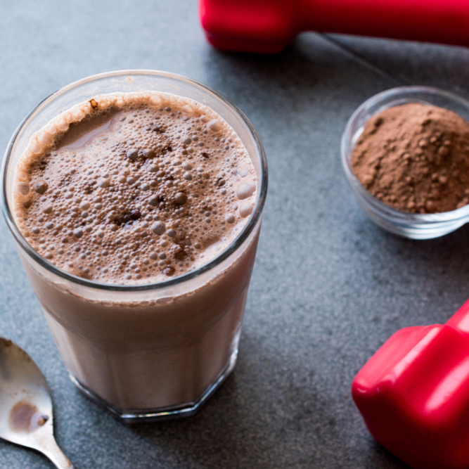 Licuado de Proteina Chocolate