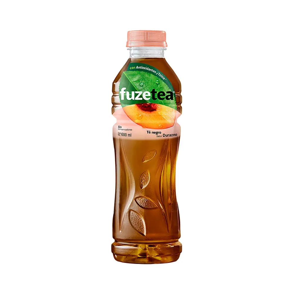 Fuze Tea Negro Durazno 600ml