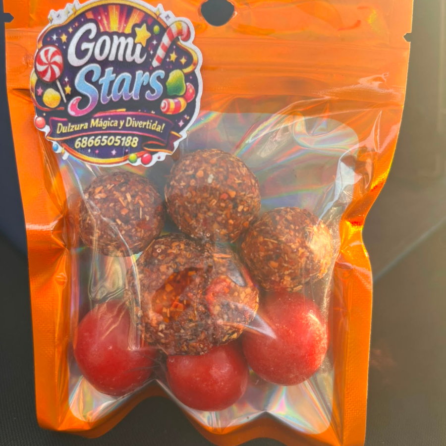 Gomitas enchilosas y rocaleta mini
