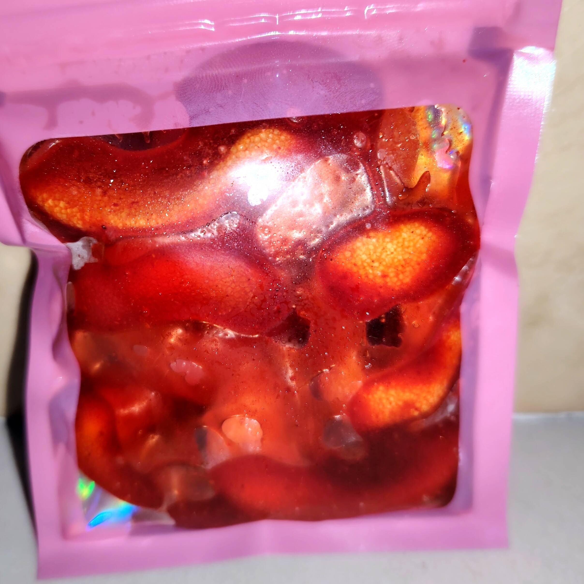 Sobre de Gomitas Enchiladas Aros de Durazno