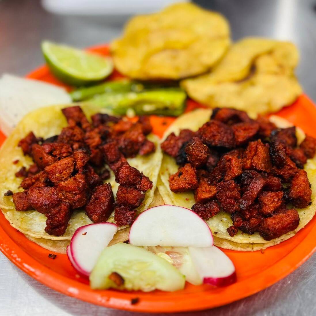 Tacos de Chorizo