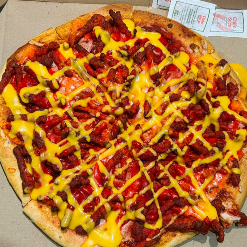 Pizza Flaming Hot grande