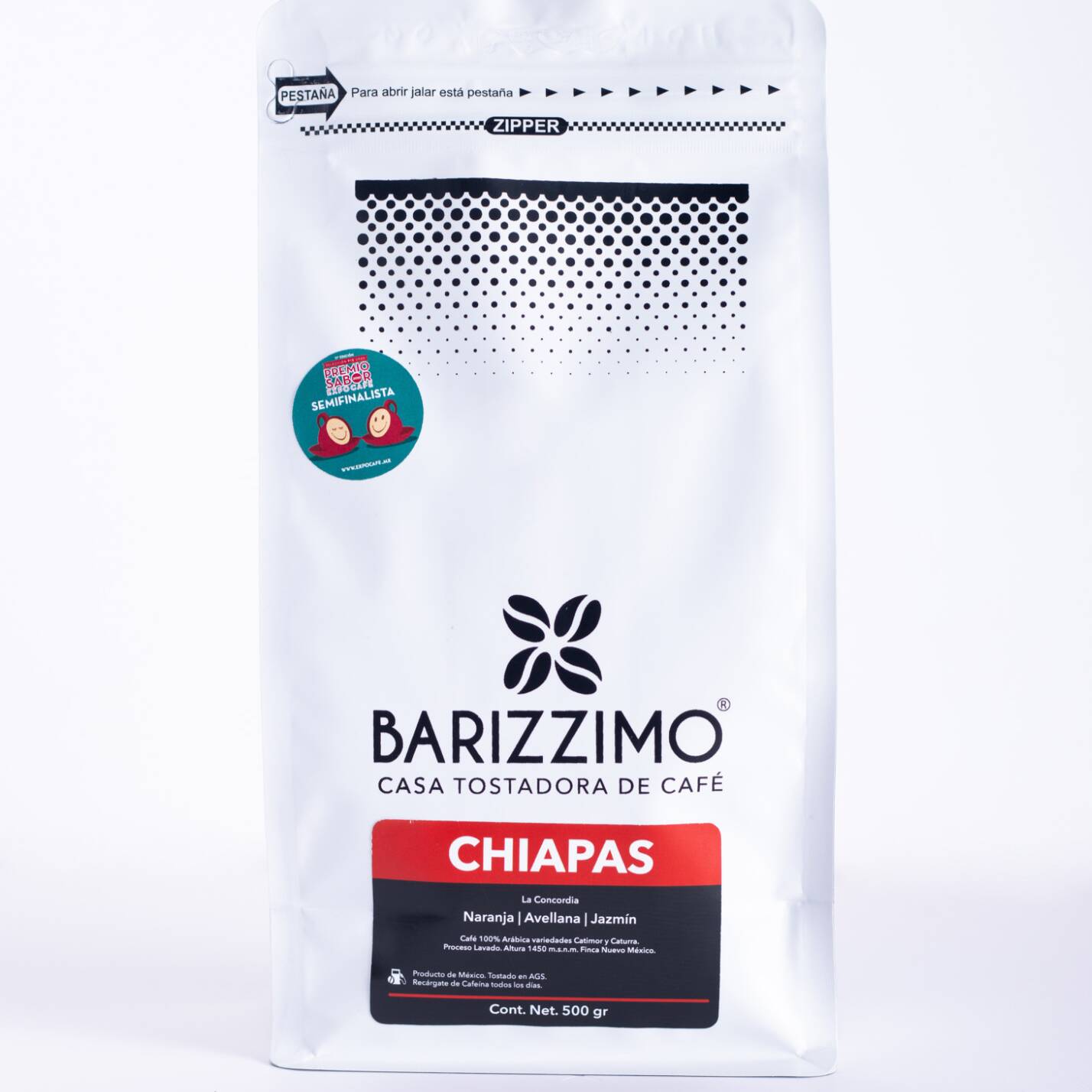 Café en Grano Chiapas Medio Kilo