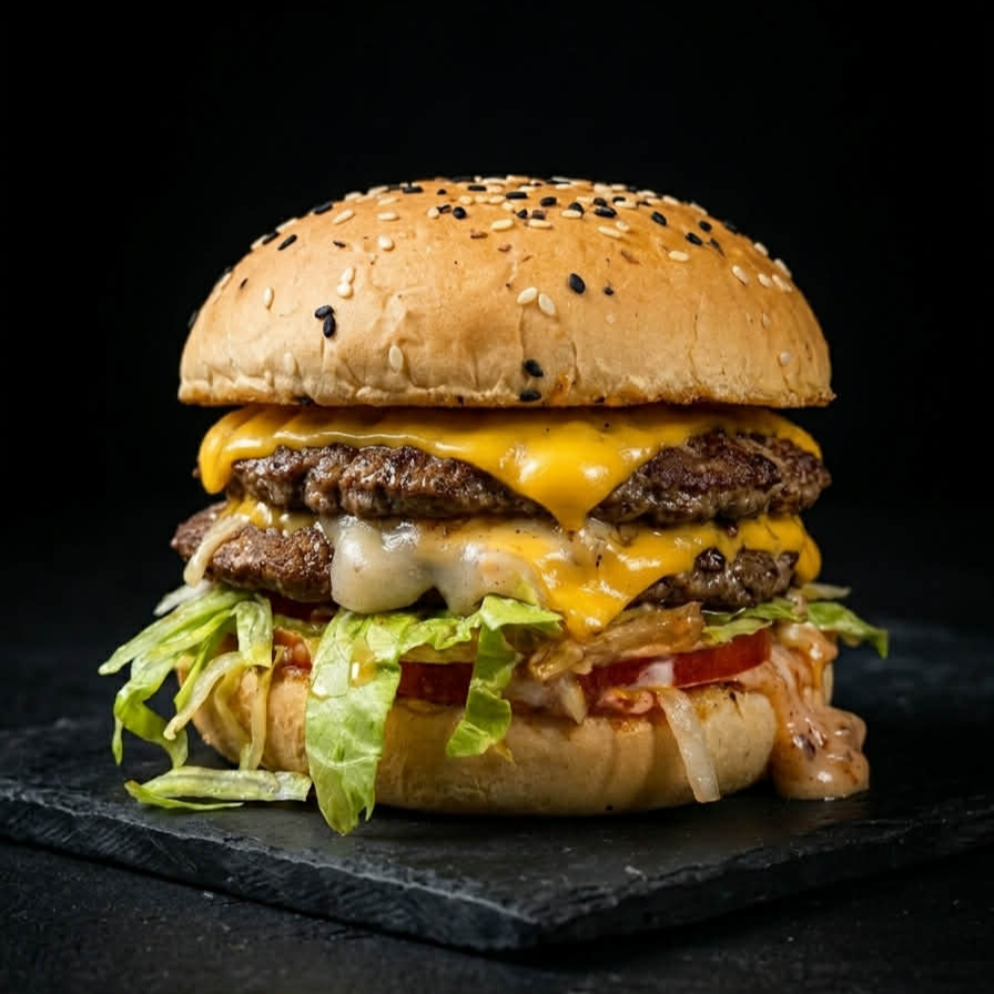 Hamburguesa Doble
