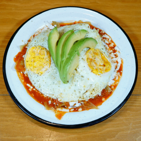 Chilaquiles con Huevo