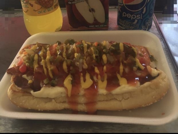 Hot Dog Hawaiano