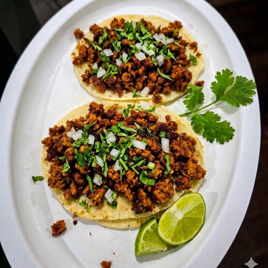 Tacos de Adobada.