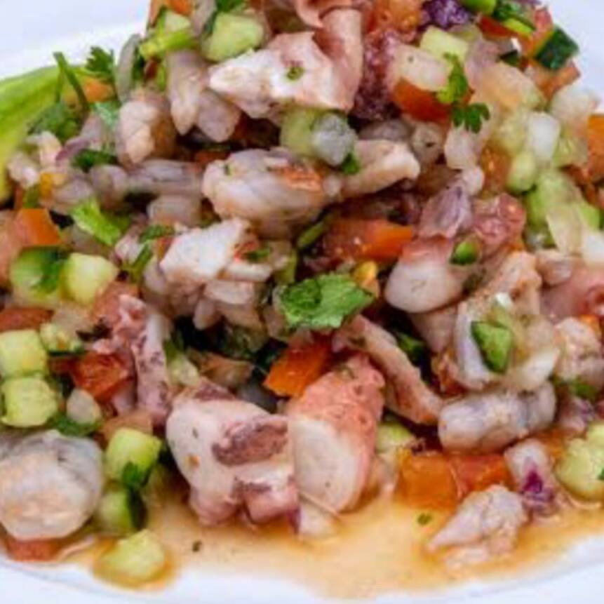 Ceviche de Pulpo Tradicional