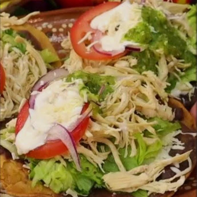 Tostada de Pollo 🐔