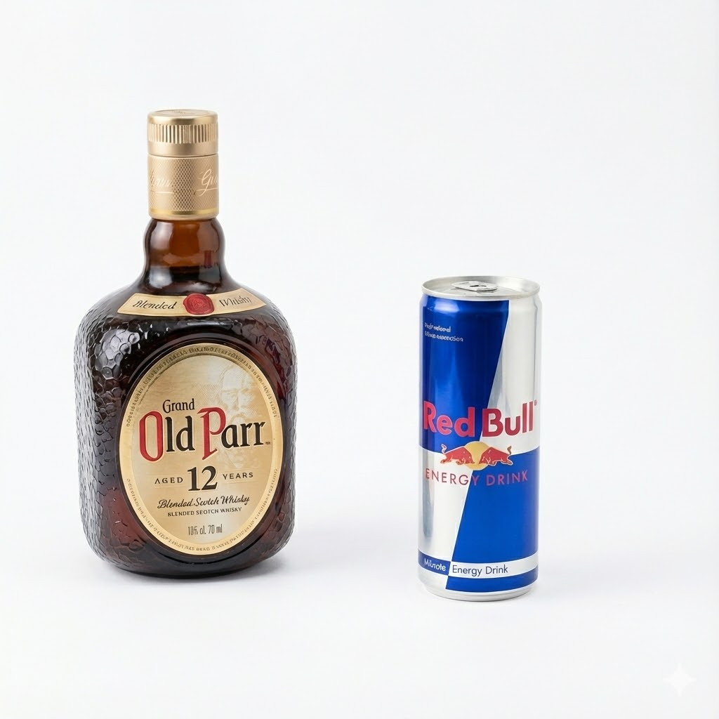 Copão de Whisky com Energético (770ml) – Monte o Seu Descrição: A medida certa para quem busca sabor e refrescância. Servido no copo de 770ml com uma dose caprichada de Whisky, gelo e completado com o energético de sua preferência. Tamanho: 770ml (Copo Cheio) Preparo: Feito na hora do envio para chegar gelado. Personalize: Escolha o sabor do energético e gelo nas opções abaixo.