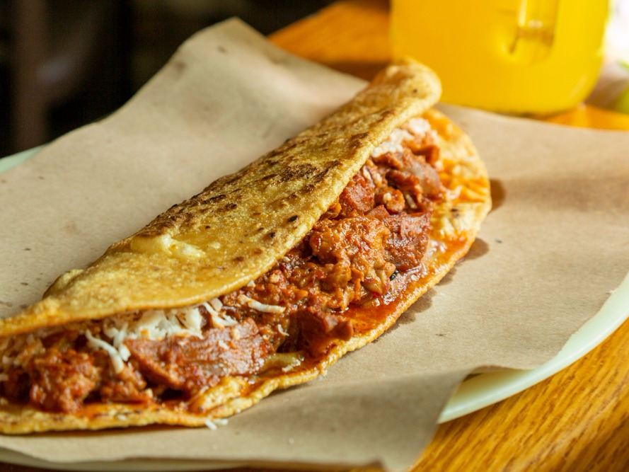Quesadilla Flor de Calabaza