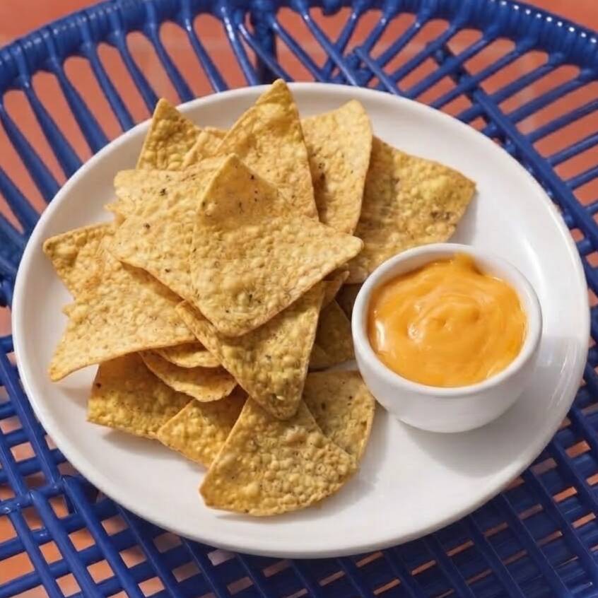 Nachos Queso Cheddar Bowl