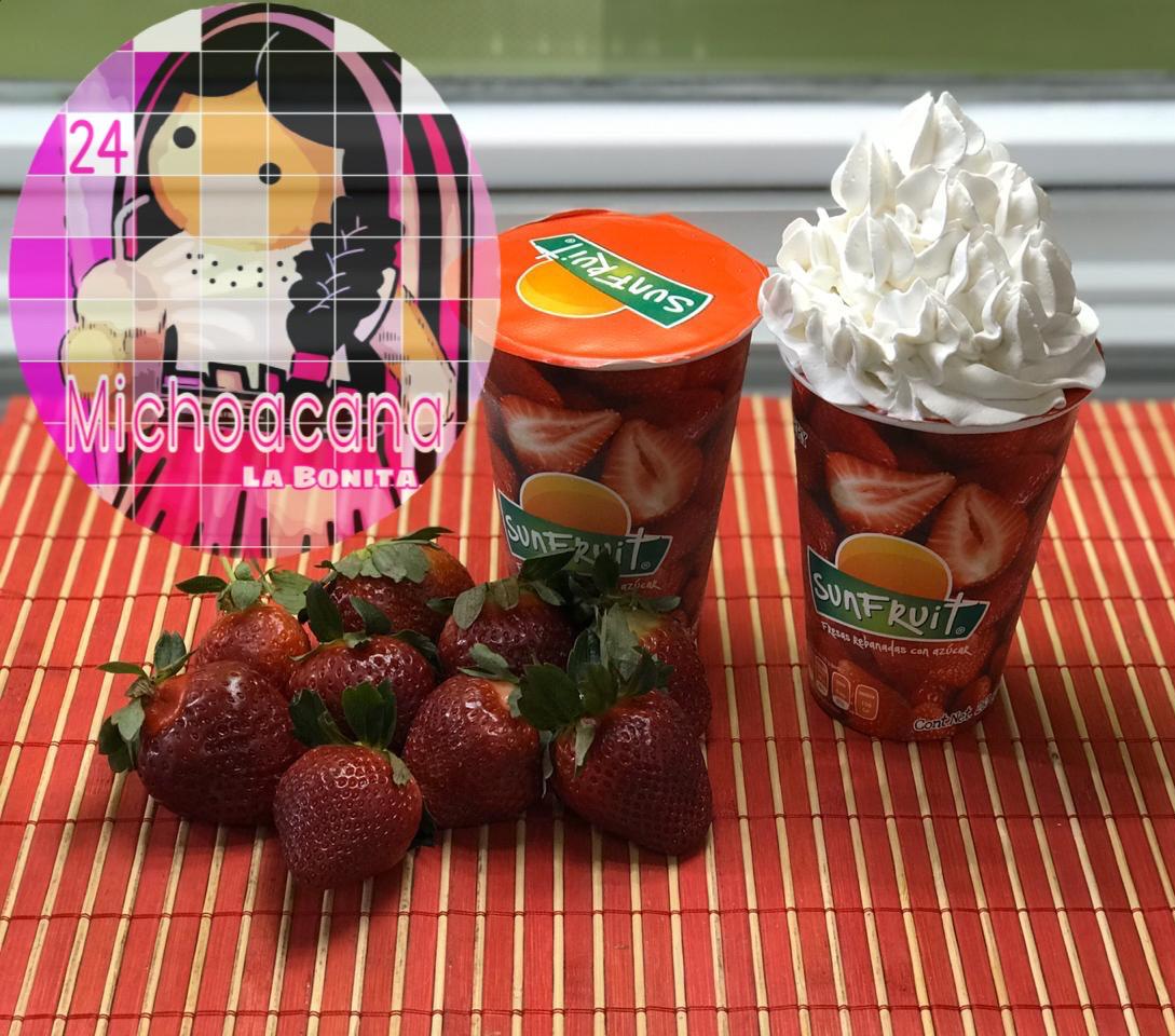 Fresas con Crema