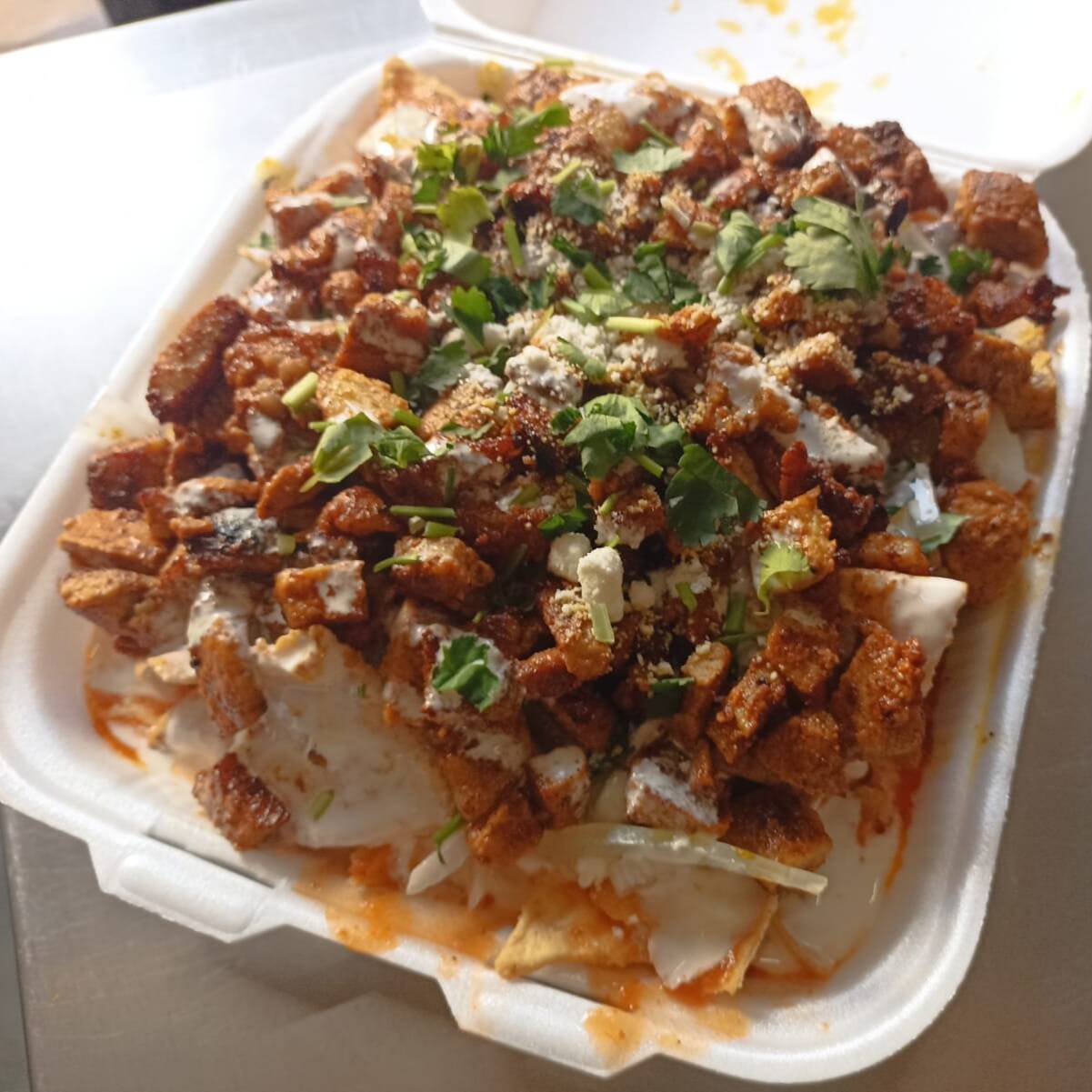 Chilaquiles con Carne Asada
