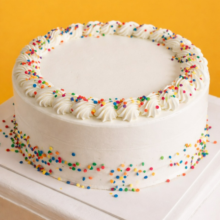 Pastel Funfetti de Vainilla