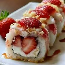 Strawberry Roll 10 Pzas