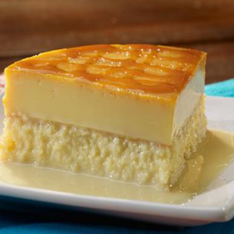 Porción Flan Tres Leches