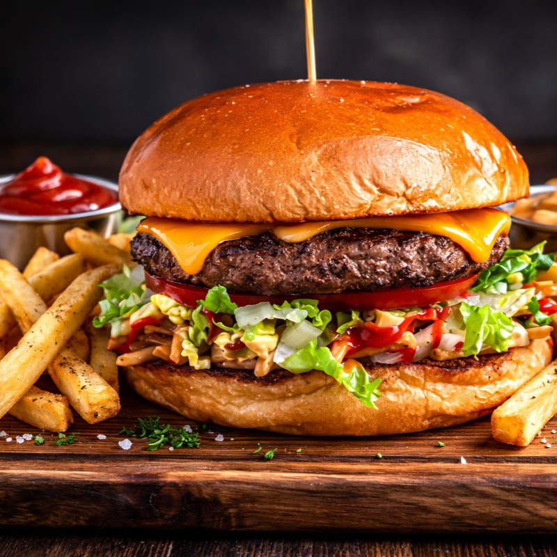 Hamburguesa Carbon Sencilla