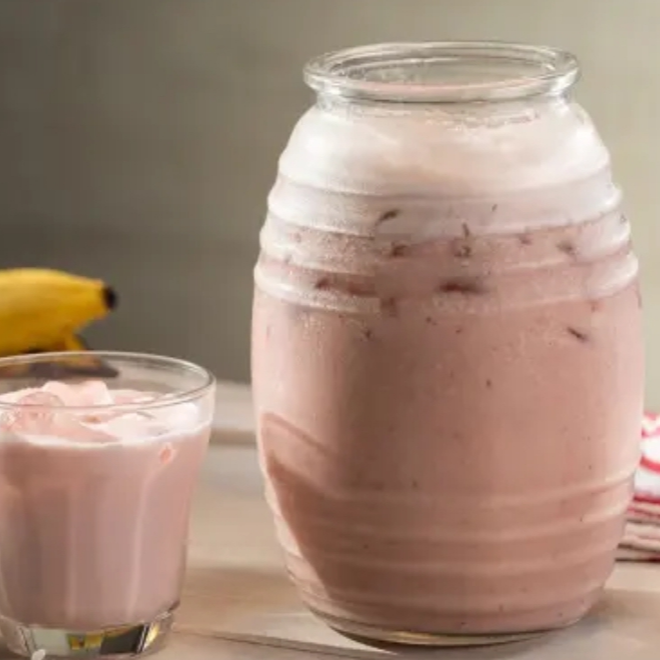 Agua Natural Cremosa de Platano