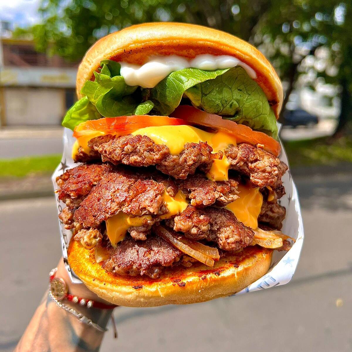 Clasic Smash Onion Burger