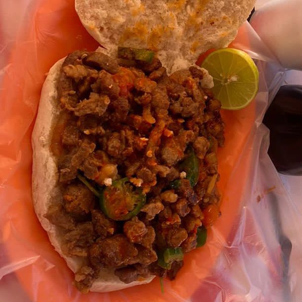 Lonche de Bistec