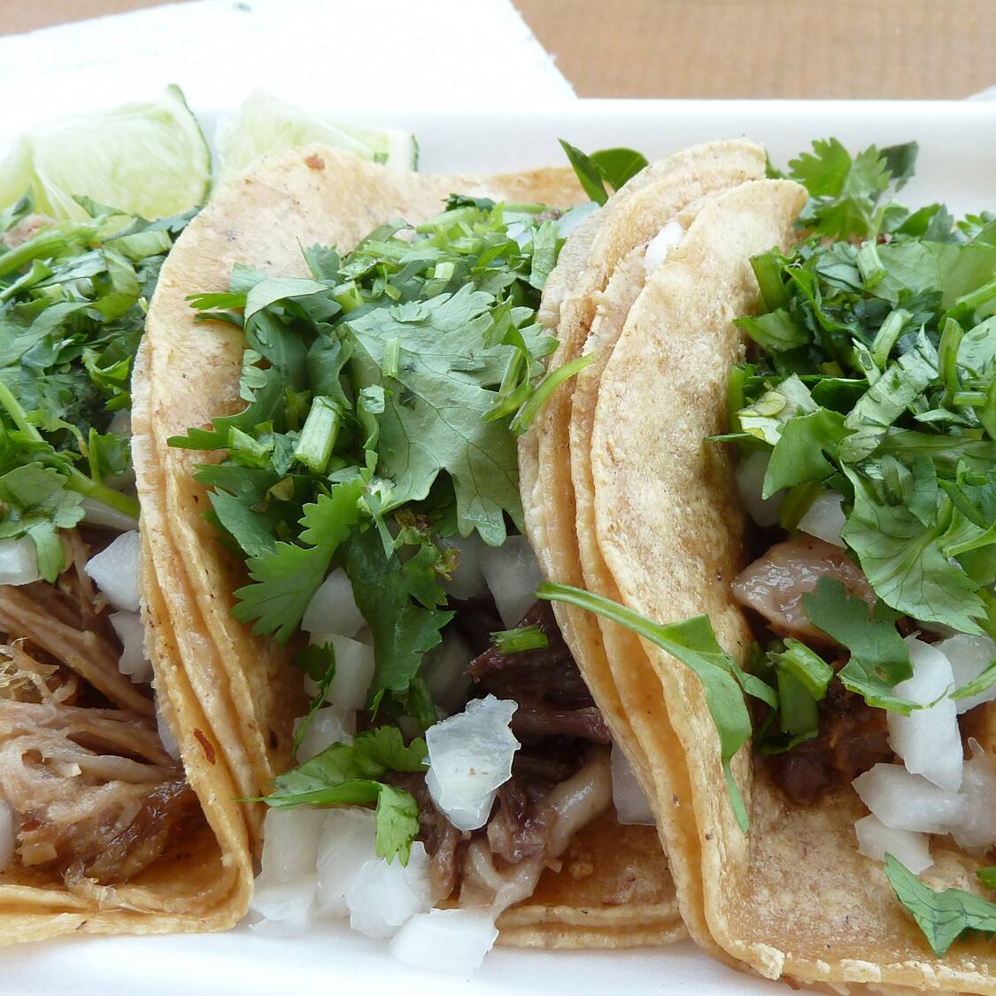 Tacos de Carnitas 3pzas