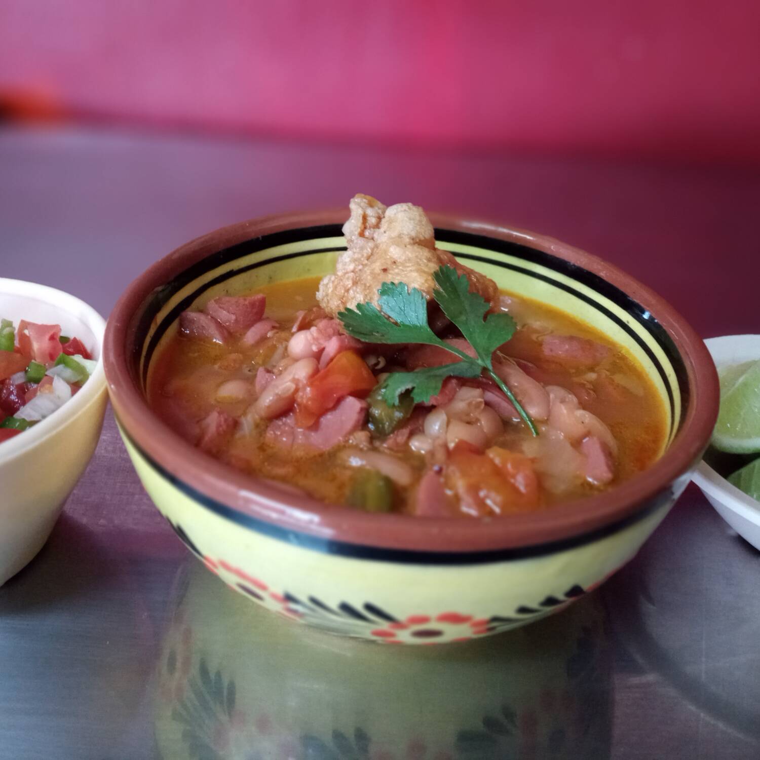 1/2 litro frijoles charros