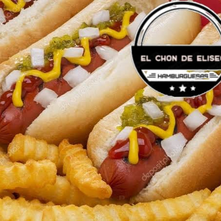 ORDEN DE HOT DOGS SENCILLOS C/ PAPAS (3 PZS)