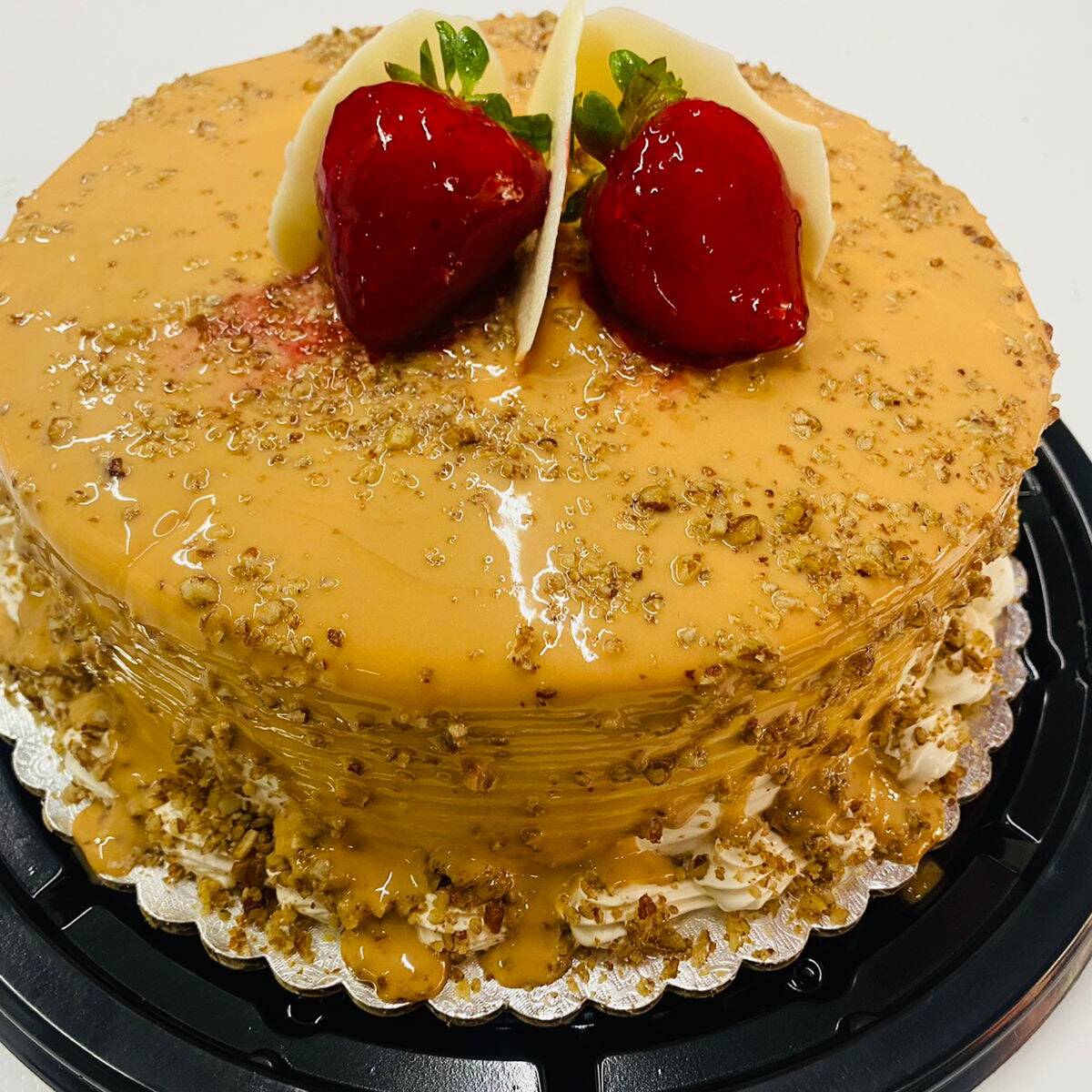 Pastel de Vainilla/ Cajeta