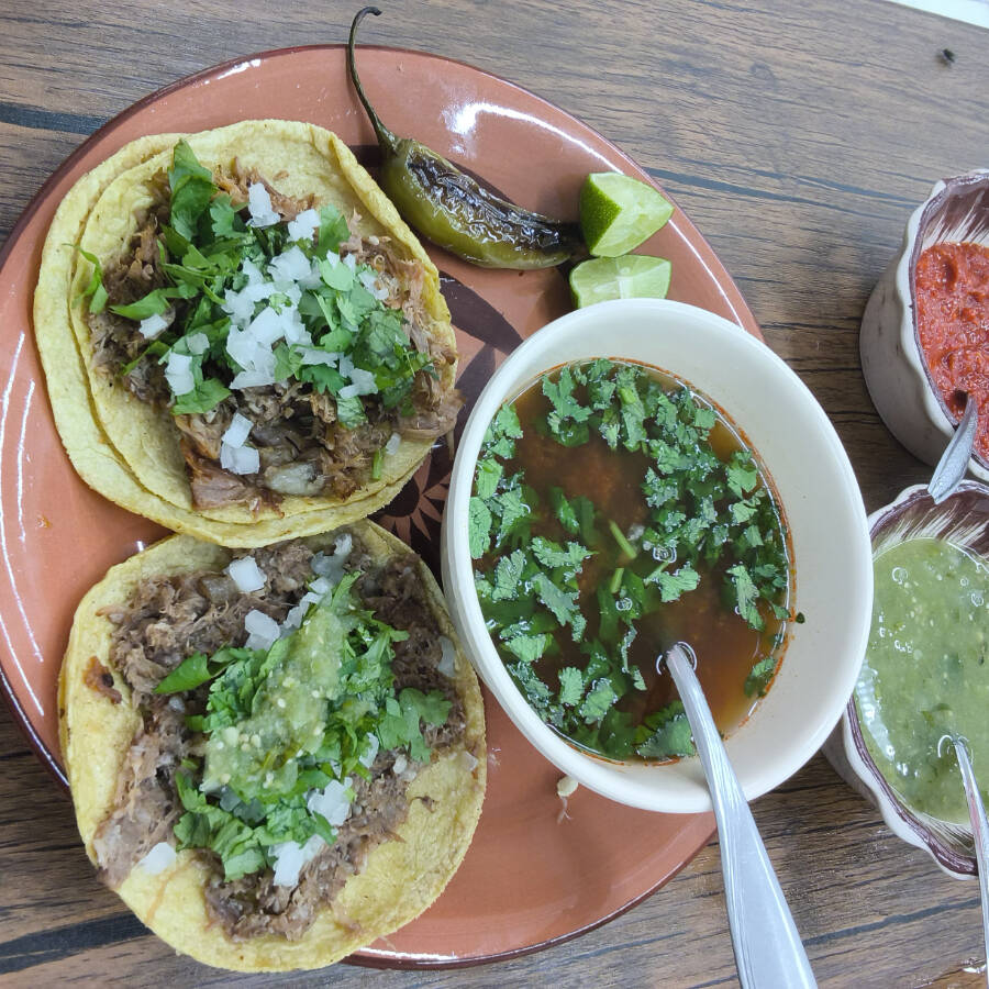 Taco de Cabeza de Puerco