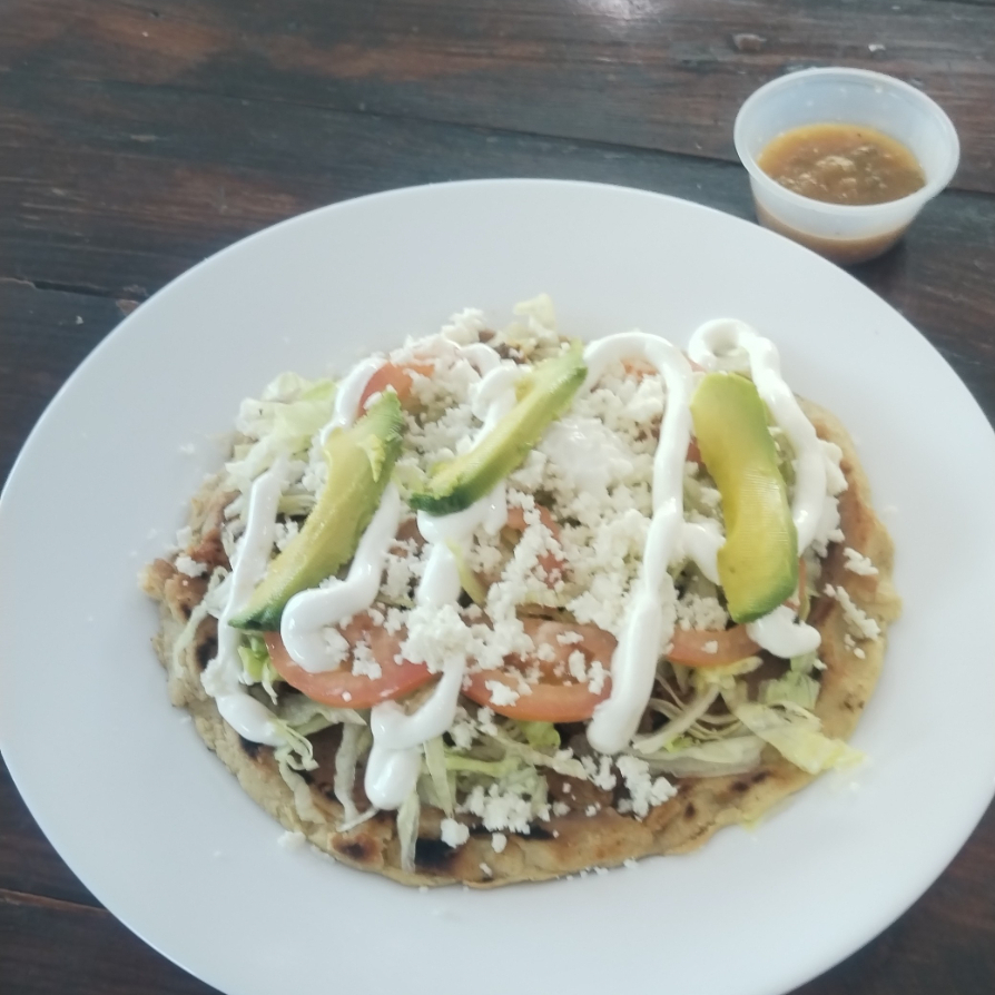 Migada con picadillo
