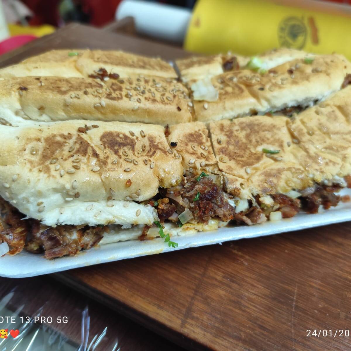Torta Campechano con Queso