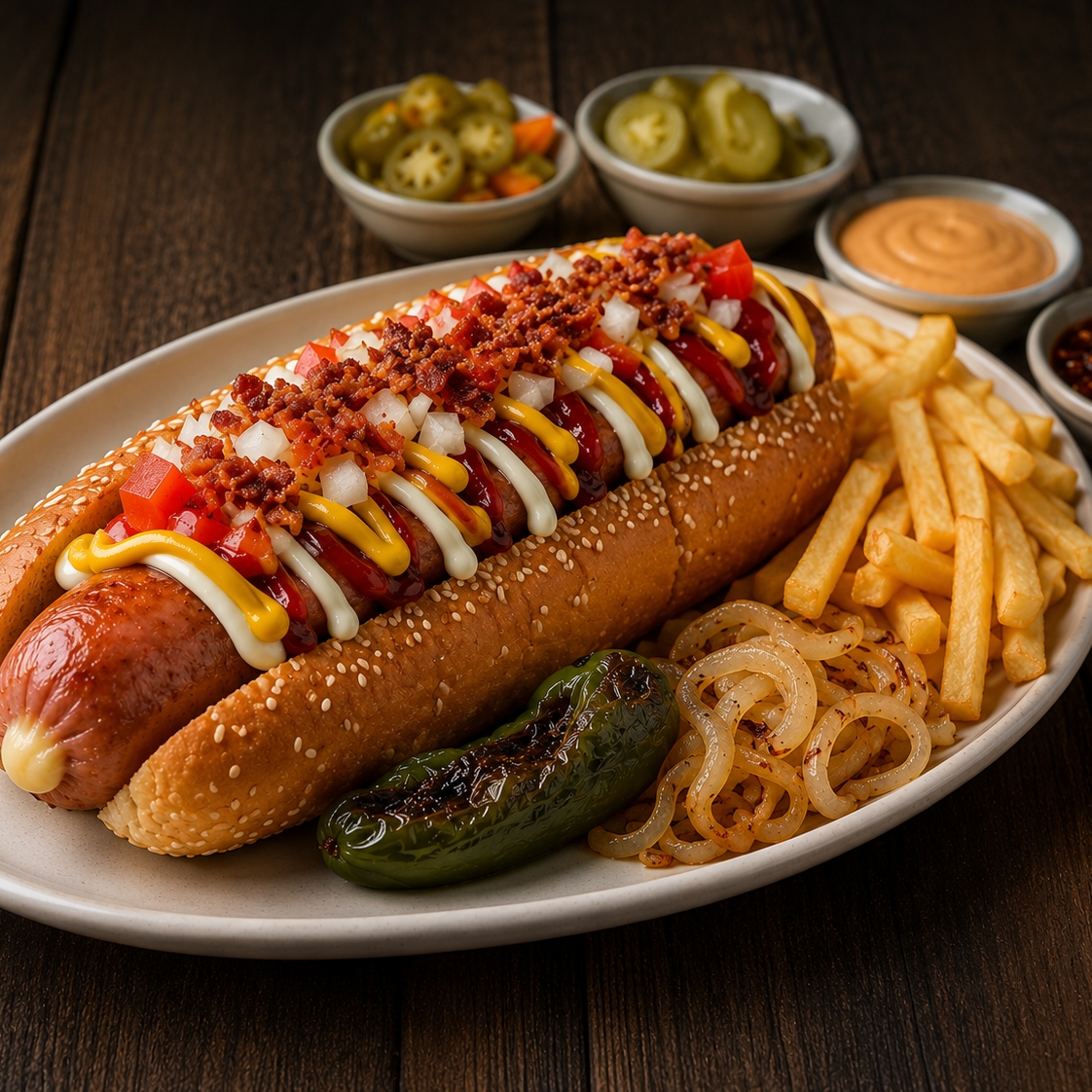 Hot Dog Polaca Queso