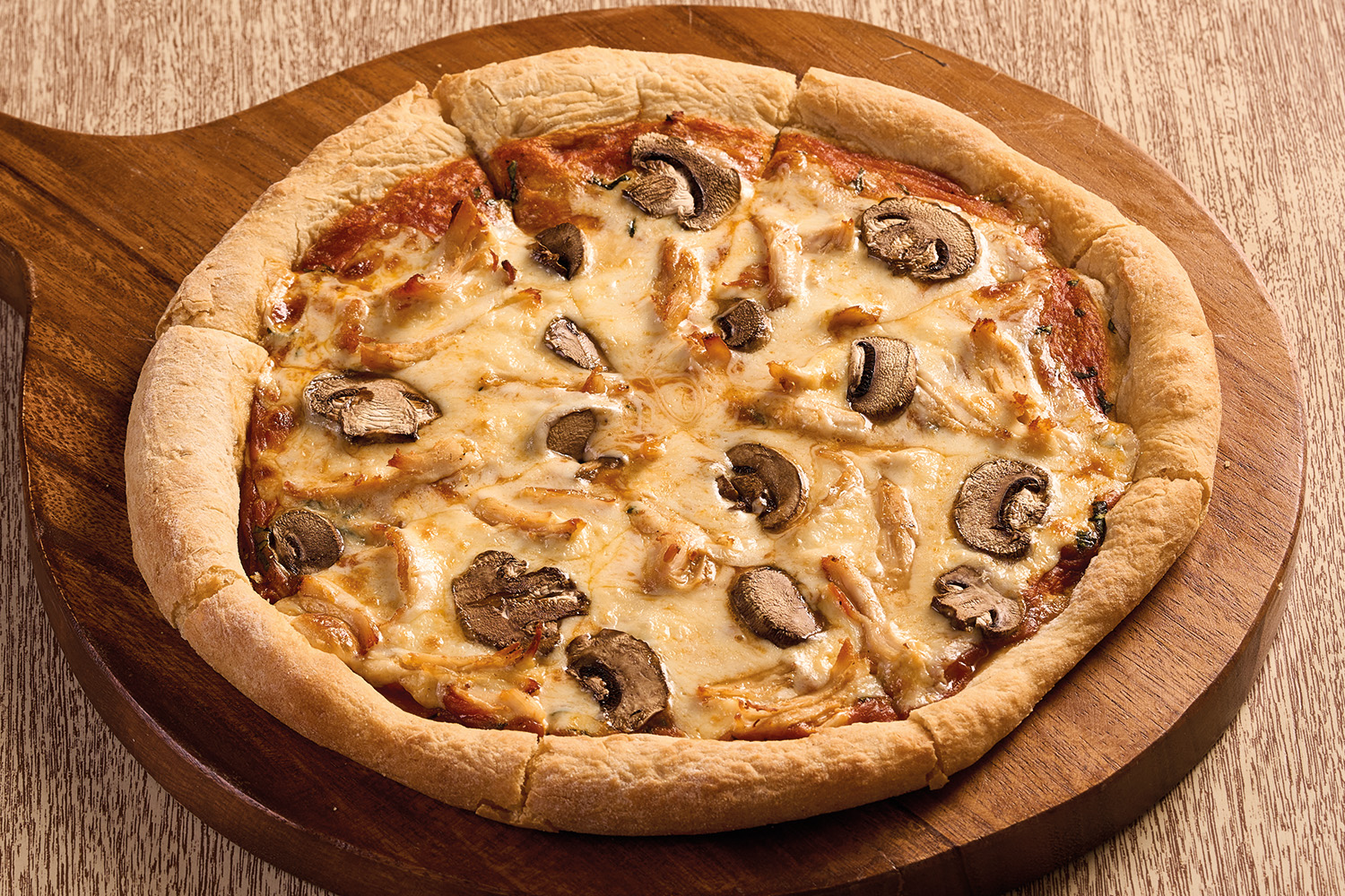 Pizza Congelada Pollo Champiñon