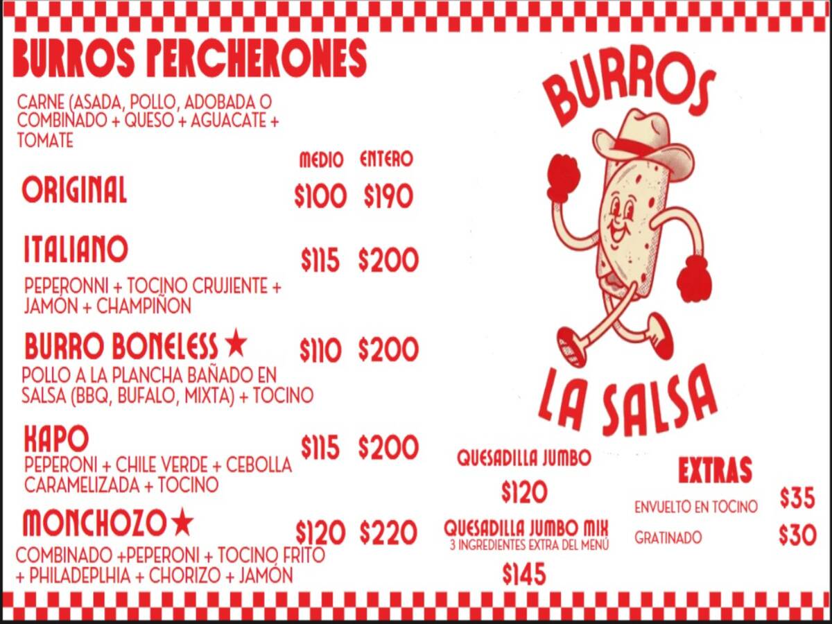 Burros La Salsa