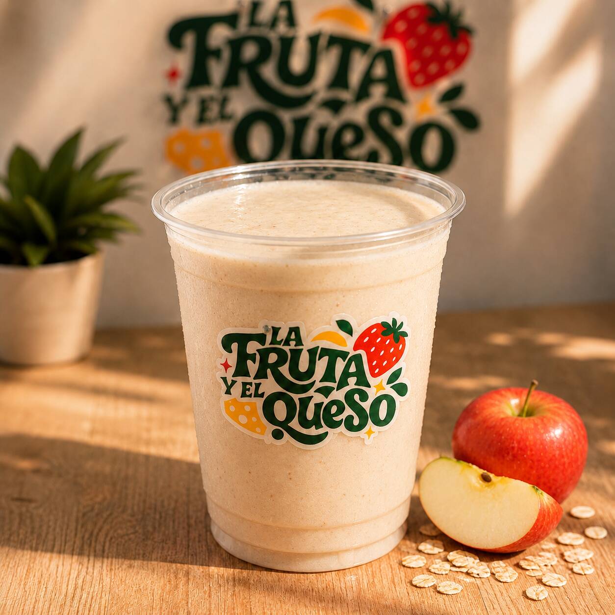 Licuado de Manzana con Avena