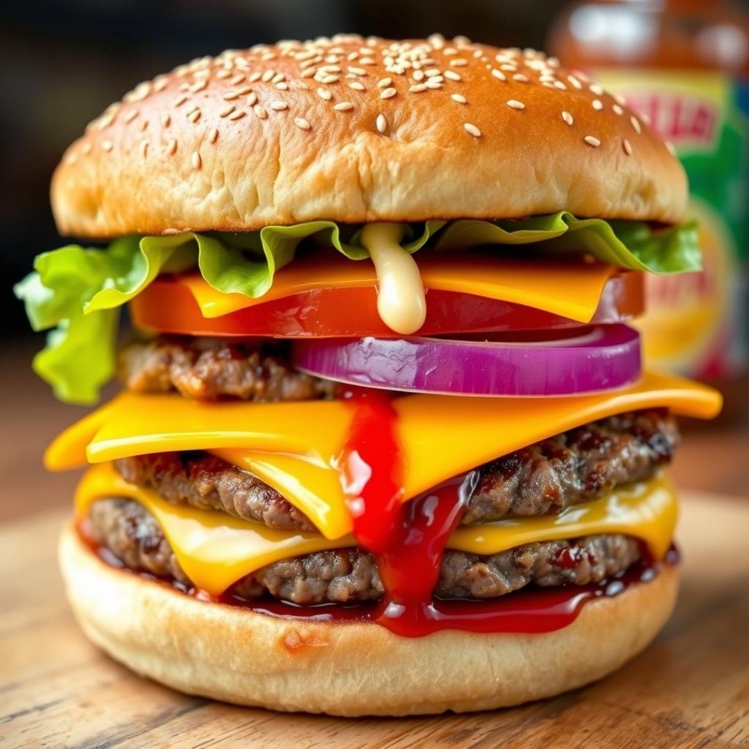 Hamburguesa Doble