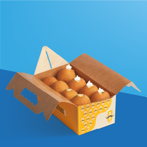 Caja por 8 Buñuelos Mixta Costeño